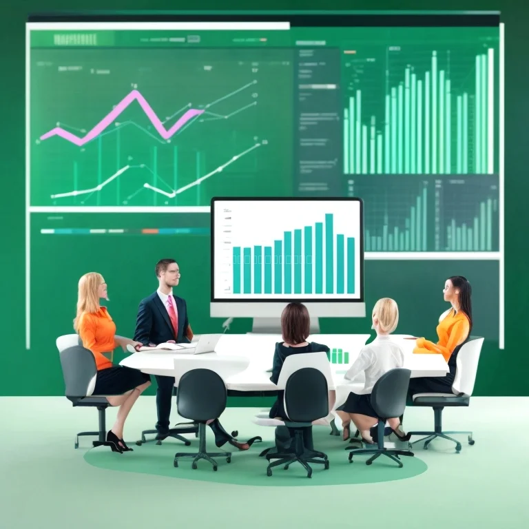 Entrenamiento corporativo en crecimiento empresarial